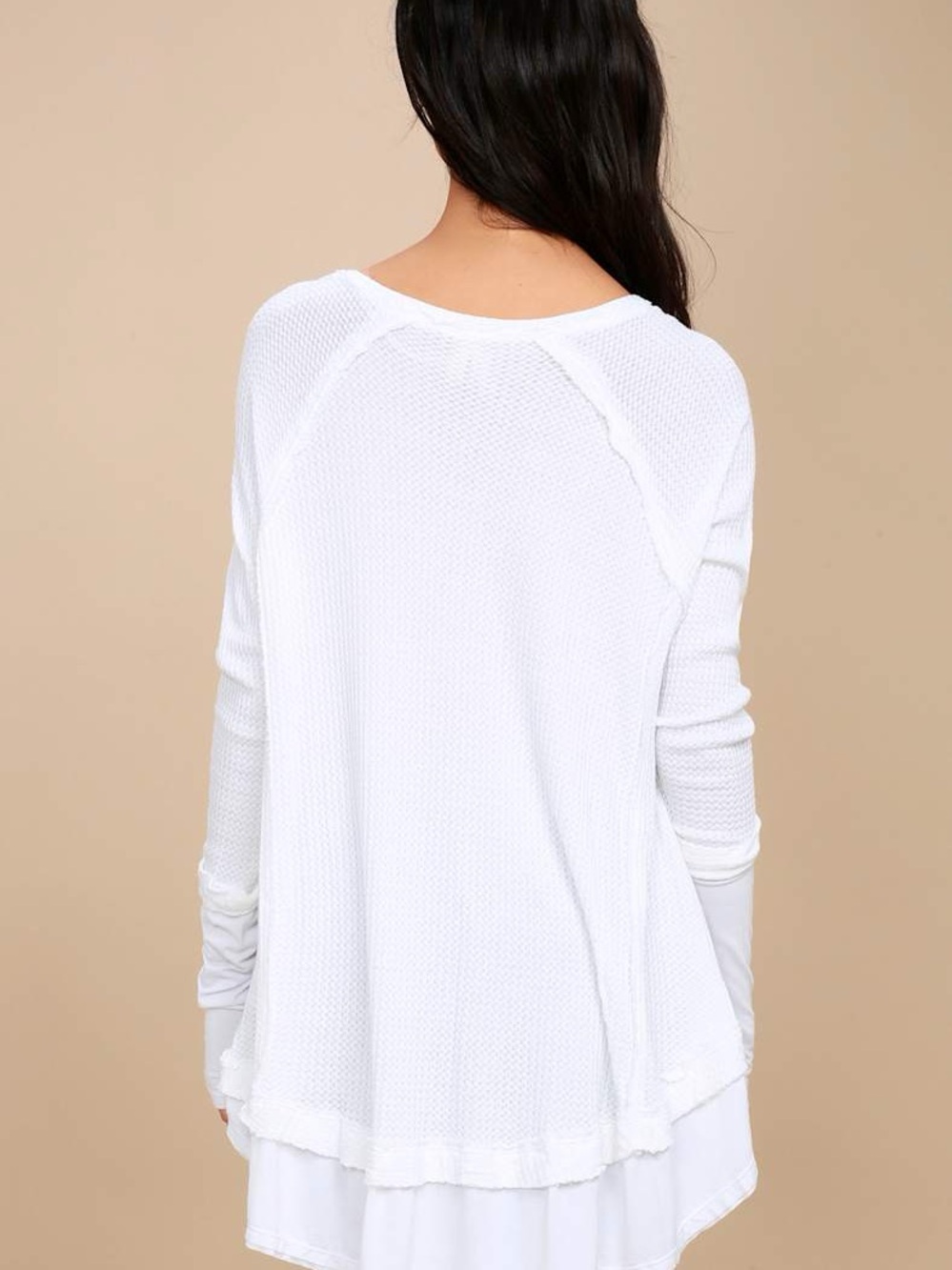 Free People Catalina Waffle Thermal Tunic - Picture 2 of 5